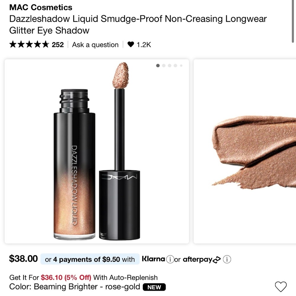 MAC Dazzleshadow NEW